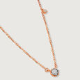Dual Radiance 18KT Pendant with Chain,,hi-res view 3