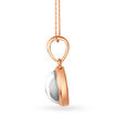 Mia 14KT Rose Gold Topaz Aries Birthstone Pendant,,hi-res view 2