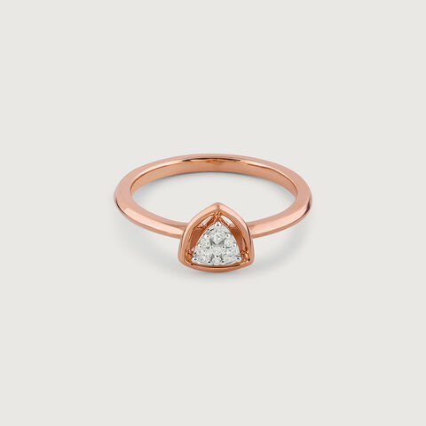 Playful Prism Diamond Ring