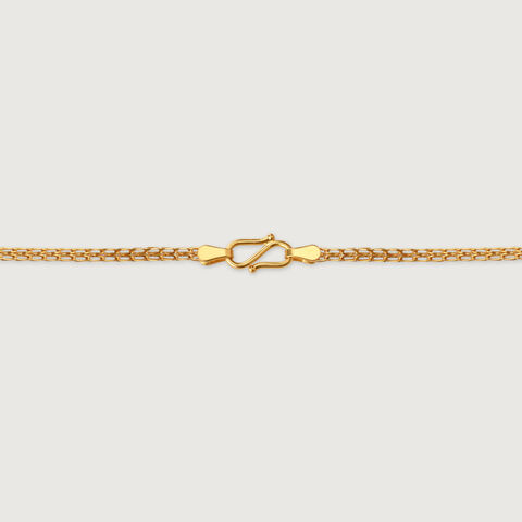 Dazzling Dangler 22 Kt Gold Chain