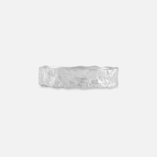 Natural Flow Silver Finger Ring,,hi-res image number null