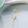 Aurora Arch 14KT Gold & Diamond Ring,,hi-res view 1