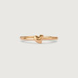 14KT Yellow Gold Heart-Shaped Ring,,hi-res view 3