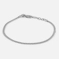 Sleek Link Silver Bracelet,,hi-res view 3