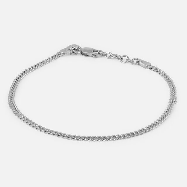 Sleek Link Silver Bracelet,,hi-res image number null