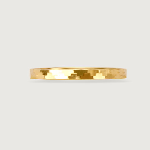 Timeless Unity Band 18KT Gold Couple Ring -Single Piece