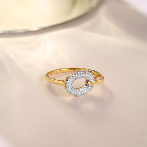 Orbit of Elegance Gold & Diamond Finger Ring