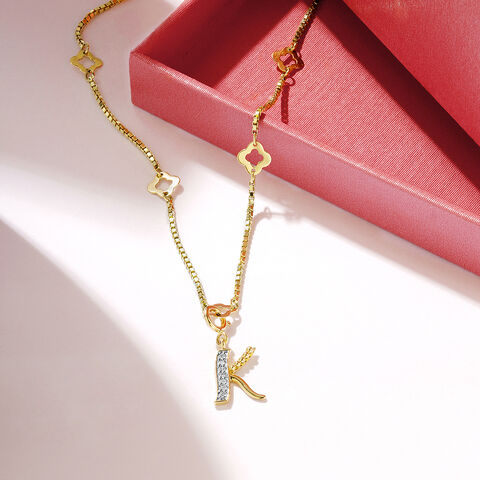 Mia Sutra DIY with Alphabet Charms- K