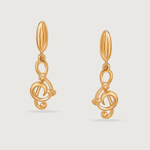 Harmony Love 14KT Gold Drop Earrings
