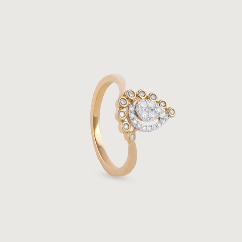 Forever Promise Gold & Diamond Finger Ring