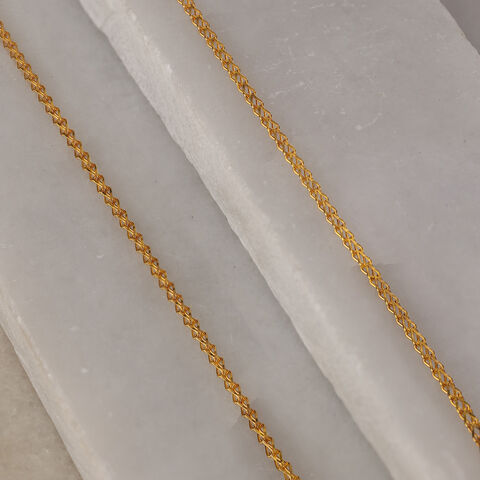 Twinkle Trinket 22 Kt Gold Chain