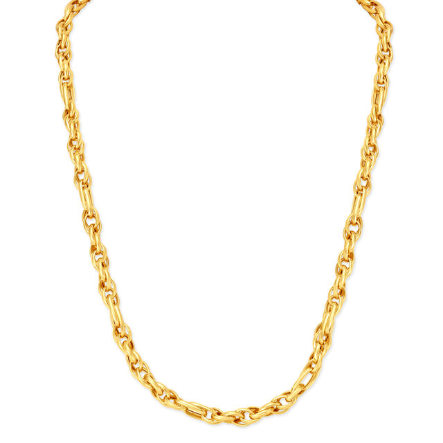 Brilliant Handmade Gold Chain for men,,hi-res image number null