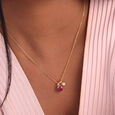 Scarlet Love Pearl & Gold Necklace,,hi-res view 2