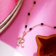 Mia Sutra DIY with Alphabet Charms- R,,hi-res view 1