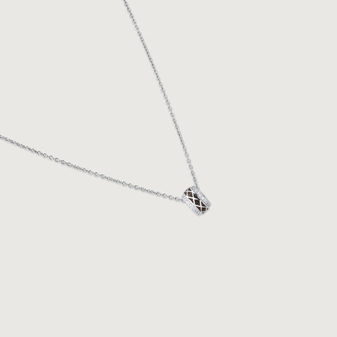 Shimmer Crush Silver Necklace