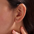 Melody Magic 14KT Gold Stud Earring,,hi-res view 2