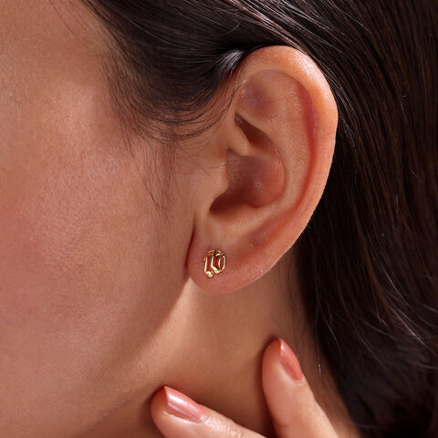 Melody Magic 14KT Gold Stud Earring