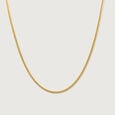 Sleek Twist Gold Chain,,hi-res view 2