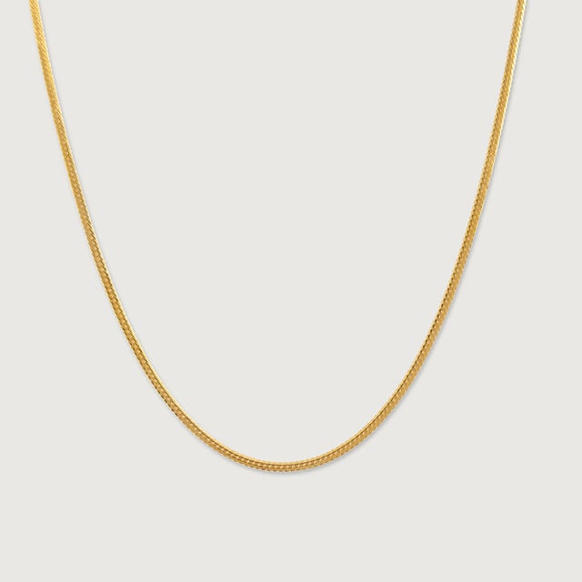 Sleek Twist Gold Chain,,hi-res image number null