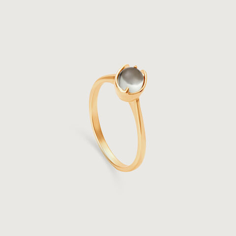 Firefly Fantasia 14 kt Gold & Green Amethyst Finger Ring
