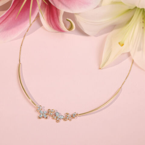 Butterfly Garden Diamond Necklace