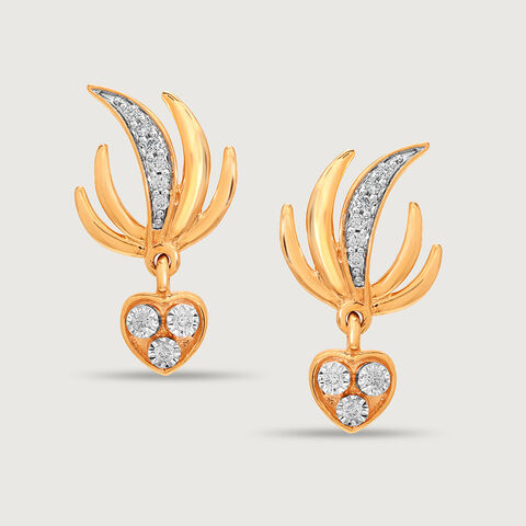 Sweet Flicker Diamond Drop Earrings