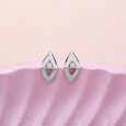 Dazzling Delight Silver Stud Earrings,,hi-res view 1