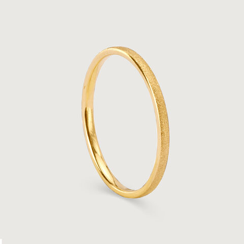Forever Band 18KT Gold Couple Ring -Single Piece