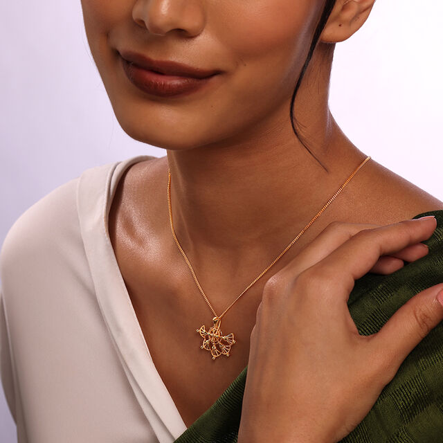 Tarpa Legacy 22KT Gold Pendant,,hi-res image number null