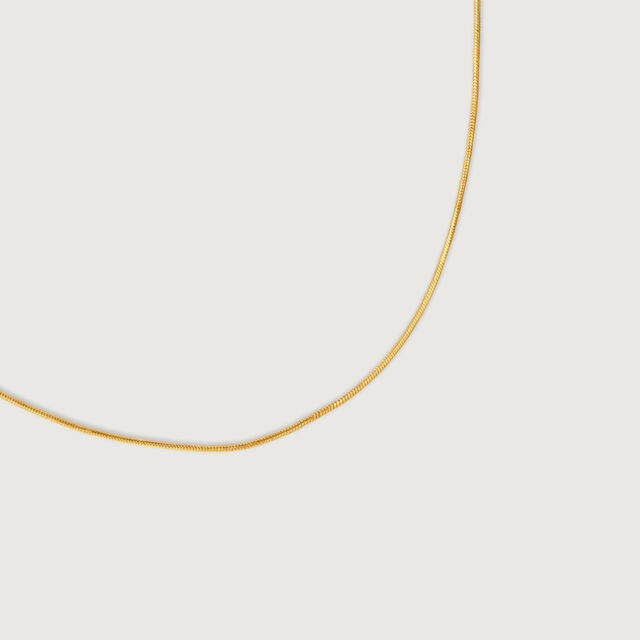 Shining Strand 22 Kt Gold Chain,,hi-res image number null