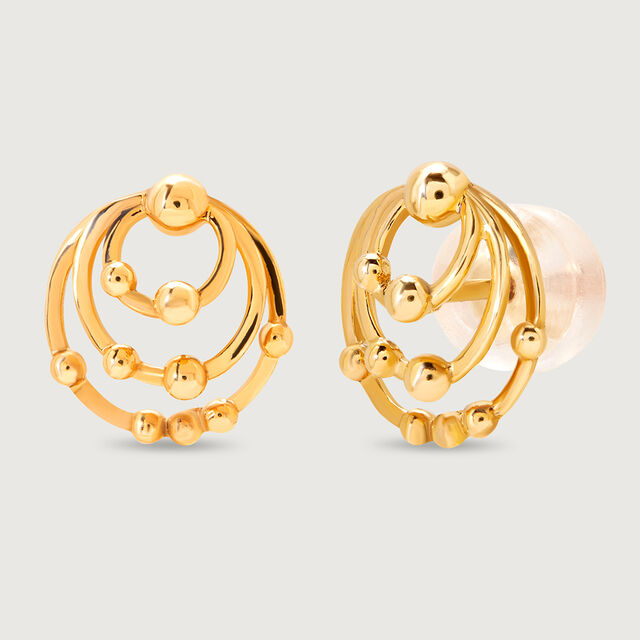 Rings of Wonder 14KT Stud Earrings,,hi-res image number null