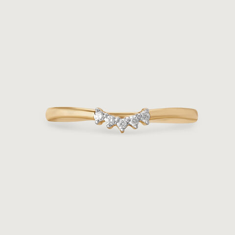 Harmony Heartbeat 14KT Gold & Diamond Ring