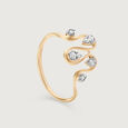 Harmony River 14 Kt Gold & Diamond Ring,,hi-res view 4