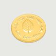 10 GM 24 Karat Tulsi Leaf Gold Coin,,hi-res view 4