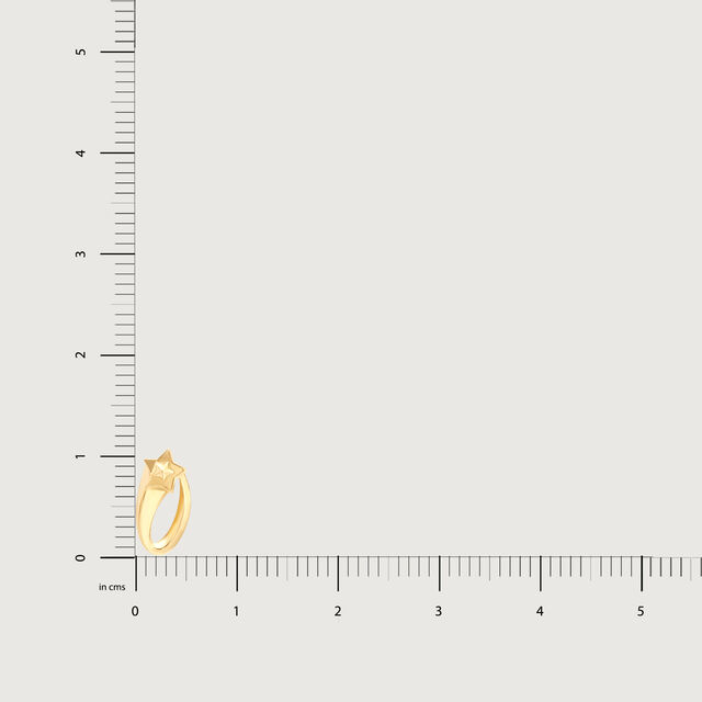 Luminous Path 14KT Shooting Star Stud Earring,,hi-res image number null