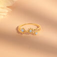Dewdrop Daisy Diamond Ring,,hi-res view 2