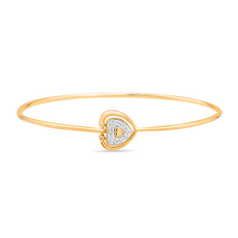 14KT Yellow Gold Little Joys Diamond Bangle