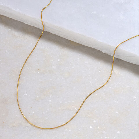Shining Strand 22 Kt Gold Chain