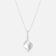 Alluring Pearl Silver Pendant & Chain,,hi-res view 3