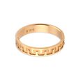 Scintillating 22 Karat Gold Wave Pattern Finger Ring,,hi-res view 4