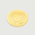 10 GM 22 Karat Stunning Lotus Gold Coin,,hi-res view 3