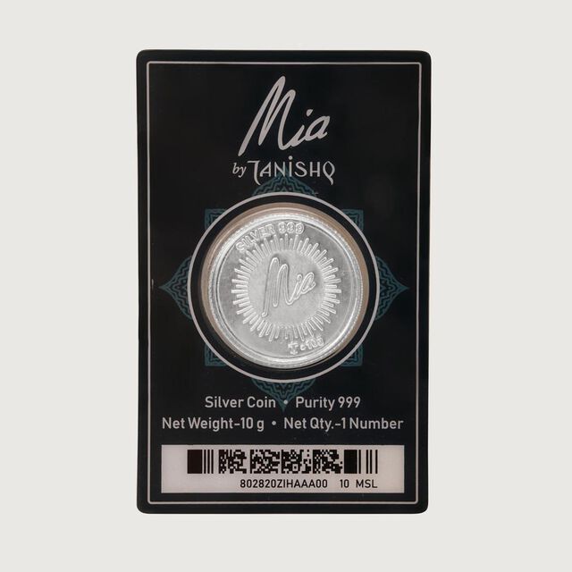 10 GM 999 Lotus Silver Coin,,hi-res image number null