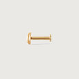 Radiant Capsule Gold and Diamond Nose Pin,,hi-res view 3