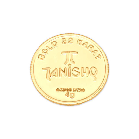 Ashtalakshmi 22 Karat Gold Coin