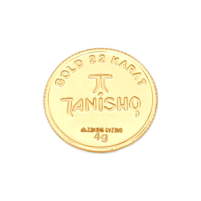 Ashtalakshmi 22 Karat Gold Coin,,hi-res image number null