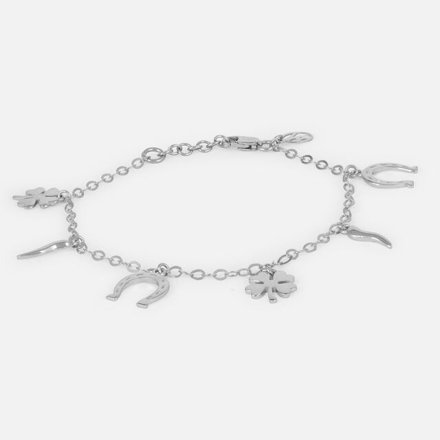 Lucky Charms Silver Bracelet,,hi-res image number null