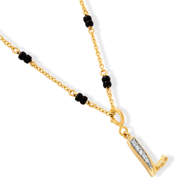 Mia Sutra DIY with Alphabet Charms- L,,hi-res image number null