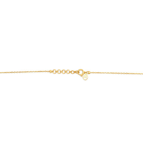 14kt Yellow Gold Stylish Diamond Necklace