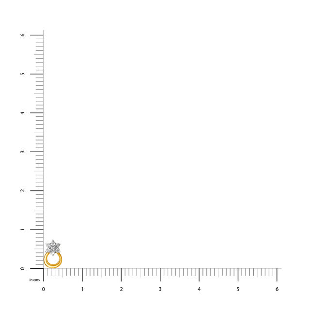 14KT Yellow Gold Diamond Stud Earrings,,hi-res image number null