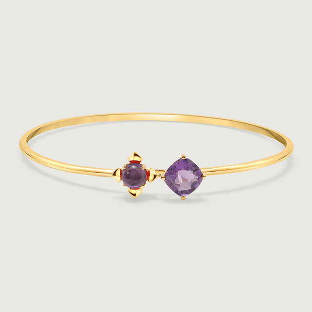 Mystic Mirage 14KT Amethyst Bangle,,hi-res image number null